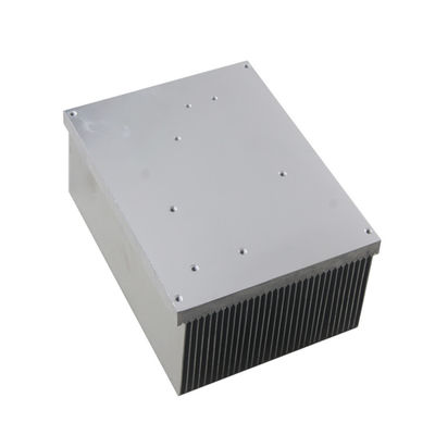 Rectangle carré 6063 6001 6005 profils en aluminium de radiateur d'insertion