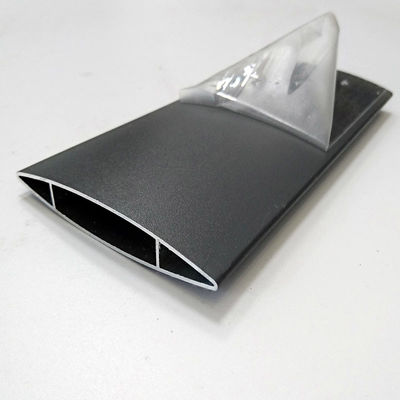profils en aluminium noirs argentés d'extrusion de 6M Tent Tube Anodized