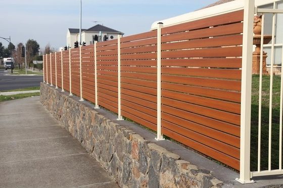 Extrusions décoratives de cadre de Panel General Aluminum de barrière de jardin