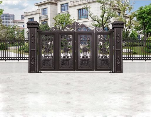 Profils de Post Architectural Aluminium de barrière de porte de jardin de porte de moteur électrique