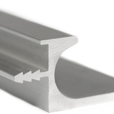 Profils expulsés en aluminium de la poignée 0.7mm de tiroir de buffet