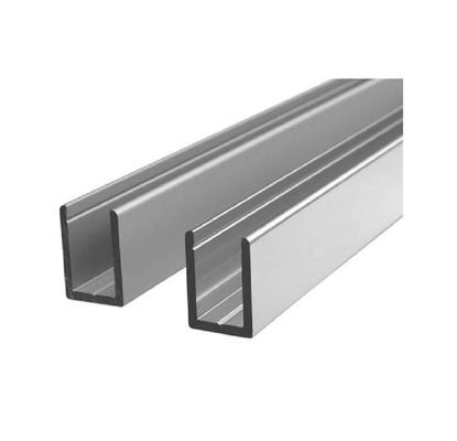 Profils en aluminium standard en U d'extrusion
