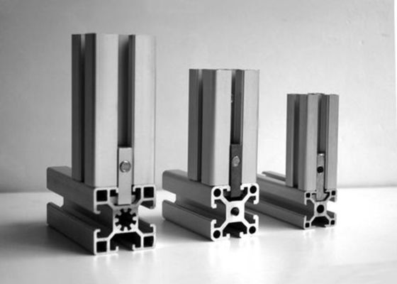 chaîne de montage en aluminium de l'alliage 40X40 6063 de 0.7mm extrusions